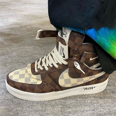 louis vuitton x off-white x nike air force 1|louis vuitton x nike air force 1 price.